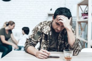 Effect of substance abuse on military families