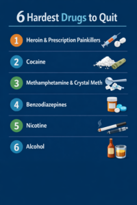 6 of the Hardest Drugs to Quit
